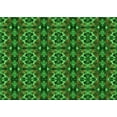 thumbnail image 1 of Ahgly Company Indoor Rectangle Patterned Dark Forest Green Area Rugs, 4' x 6', 1 of 6