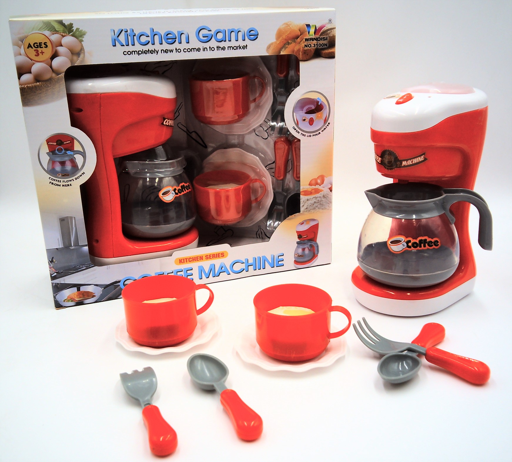 Coffee Machine Toy Kitchen Set