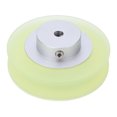 thumbnail image 1 of Premium Aluminum Alloy & Silicone Length Measuring Wheel, 6mm Aperture Encoder Accessory for Stable Speed/Position Measurement on Length Meters, Rolling Encoders, Plates, Tubes & Belts - Low Noise,, 1 of 7