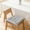 Coffee, variant on Horivan 2 Packs Plush Square Seat Cushion with Non-Slip Back Support Soft Polyester Chair Pad for Office Desk Dining Room Comfortable Home Decor & Study Accessories