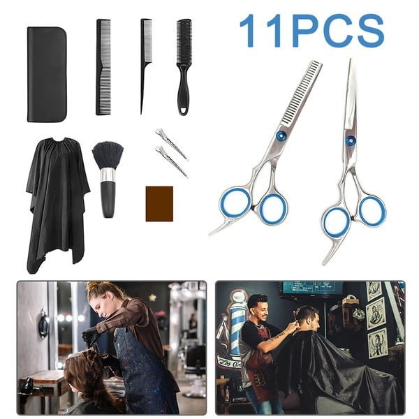 2/11pcs Professional Hair Cutting Scissor Hair Shearing Scissors Hairdressing Scissors for Salon Home