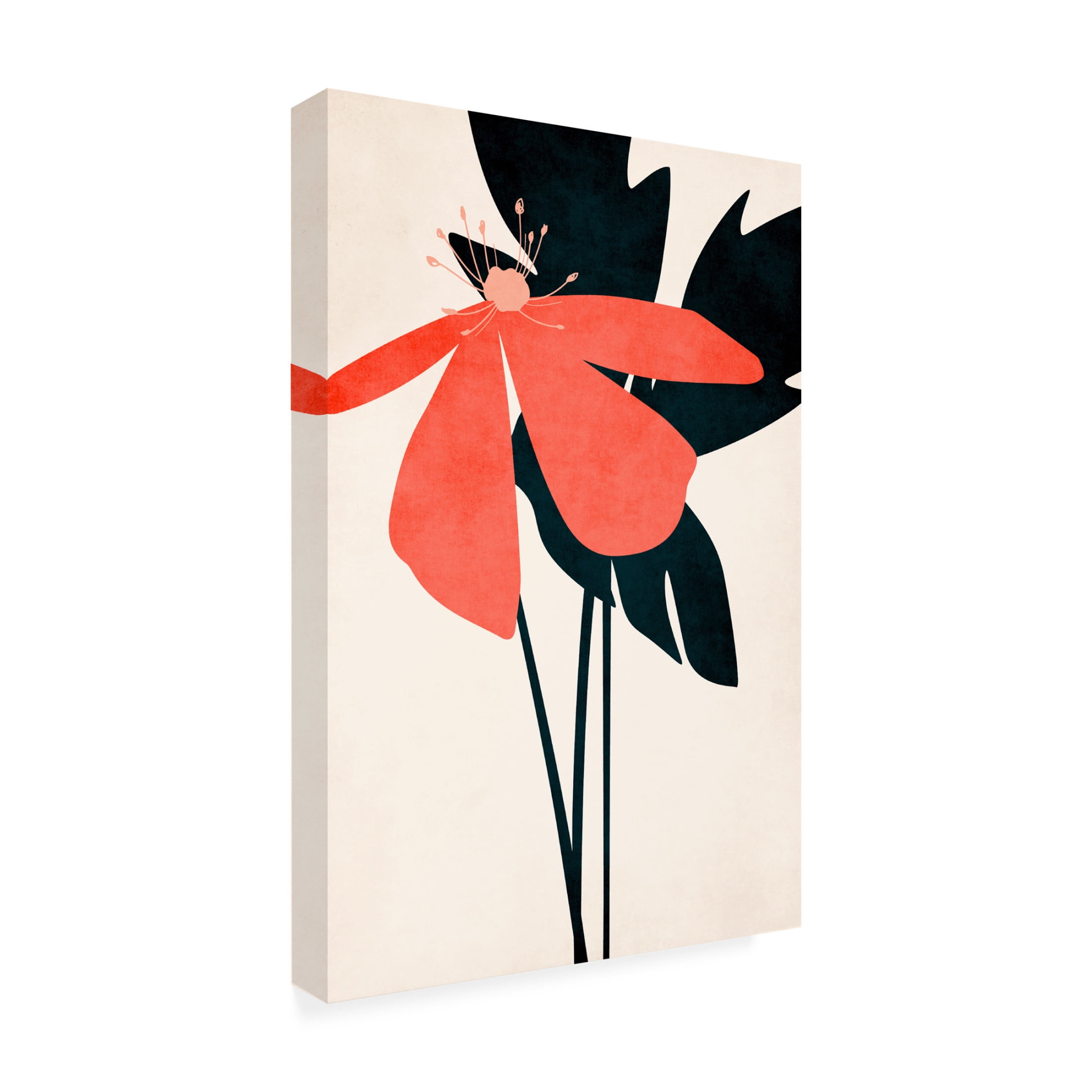 Trademark Fine Art Kubistika  Thinking of You Canvas Wall Art