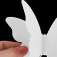 thumbnail image 4 of Party Paper Butterfly Shaped Crafting String Hanging Garland Ornament White, 4 of 4