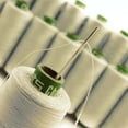 thumbnail image 1 of Green Spun Hand Machine Wholesale 20 Pcs Quilting Polyester Thread Sewing Supply, 1 of 4