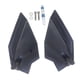 thumbnail image 2 of Deflectores de aire superiores ajustables resistentes profesionales para Gold Wing Negro, 2 of 8