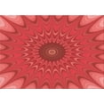 thumbnail image 1 of Ahgly Company Machine Washable Indoor Rectangle Transitional Red Area Rugs, 2' x 5', 1 of 7