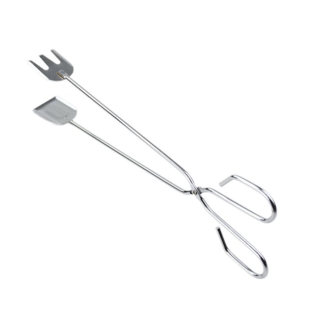 Wosthever Herramientas para alimentos de acero inoxidable Cm inoxidable Cm inoxidable Clip de acero inoxidable Clip para alimentos herramientas Estufas de camping plateado31cm 31cm