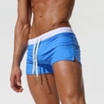 thumbnail image 4 of Bañador tipo bóxer para hombre, moderno pantalón de playa, transpirable, 4 of 6
