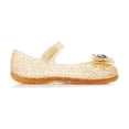 thumbnail image 6 of Princess Girls Sandals Dress up Dance Party Jelly Shoes for Kids Toddler Mary Janes Gold 10.5(27), 6 of 9