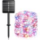 thumbnail image 1 of Guirlande lumineuse solaire d'extérieur multicolore 24 m 240 LED 8 modes Batterie 1200 mAh Guirlande lumineuse solaire pour balcon, arbres, terrasse, mariage, fête, jardin Kuyhfg Bienvenido a Kuyhfg, 1 of 5