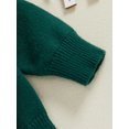 thumbnail image 4 of PaerPade 0-3T Toddler Baby Girls Boys Christmas Sweater Bear Embroidery Crew Neck Long Sleeve Pullover Knit Tops for Winter Fall, 4 of 10