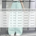 thumbnail image 3 of ZACPNCV Girls Wide Leg Pants Lightweight Casual Elastic High Waist Straight Leg Loose Trousers Khaki 6-7 Years, 3 of 7