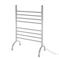thumbnail image 1 of Ancona Essentia 8-Bar Freestanding Plug-In Electric Towel Warmer, Polished Stainless Steel, 1 of 3