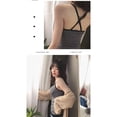 thumbnail image 2 of Jumpingount Ropa interior térmica transpirable agradable a la piel ligero invierno mujer chaleco Delgado cálido Sling chalecos mujer buena Ropa interior Gris, 2 of 6