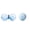 2 Blue, variant on Lacrosse Balls Massage ball therapy for Myofascial Release, Trigger Point Muscle Knots Relief