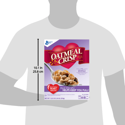 Oatmeal Crisp with Hearty Raisins Cereal, 18 oz