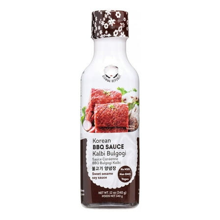 Jayone Korean BBQ Sauce, Bulgogi & Kalbi, 12 Oz