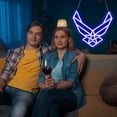 thumbnail image 4 of Letrero decorativo WittyRHE Air Force Neon Light 36x33 cm USB, 4 of 7