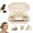 Beige, variant on 6-in-1 Smart Wireless Earbuds with Integrated Power Bank Case, Open Ear Clip On and Sleep Headphones