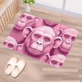 thumbnail image 5 of Monkey Polyester Non-Slip Machine Washable Door Rugs Indoor Rug Game Mat, 5 of 6