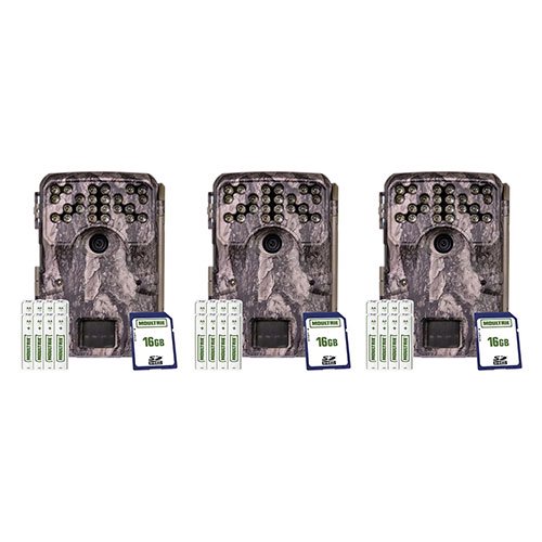 Moultrie A900i 30 MP Game Camera W/ 16GB SD Card (3Pack)