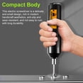 thumbnail image 4 of Mistaha Rechargeable Mini Electric Screwdriver Set with Lithium Battery - USB Charging, Multiple Protections, Portable Design - Ideal for Electronics and Home Appliances Maintenance, 4 of 6