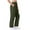 Army Green, variant on Hueook Track Pants Women Stretchy Work Pants Womens Solid Color Elastic High Waist Drawstring Quickdrying Trousers Multi-pocket Casual Sports Pants Dark Gray 2X