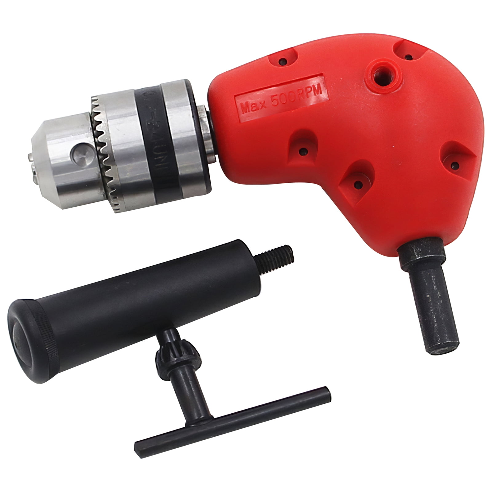 Right Angle Extension Adapter 90 Degrees Round Shank Angle Drilling