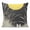 Yellow, variant on Throw Pillow Covers 16x16 Inch, Yellow Moonlight Decorative Pillow Cases for Couch Sofa Bed, Modern Rustic Rabbits Botanical Cotton Linen Square Home Decor Pillowcases with Hidden Zipper