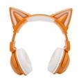 thumbnail image 4 of Cat Ear  Headset,  Foldable Headphones With 7 LED Light Effects, Over Ear Cute Gaming Headset Built In Mic For Smartphones, Tablets, PCs, Laptops, 4 of 8