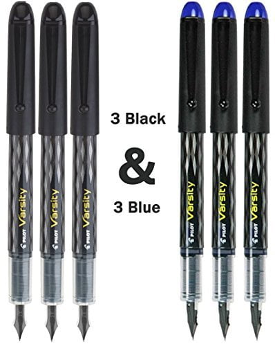 12 Pack Pilot Varsity Blue Disposable Fountain Pen 
