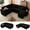 Black, variant on Aukfa 77" Comfy 3 Seat Sofa Convertible Sectional Sleeper Sofa Bed for Living Room, 3 Pillows, Linen, Gray