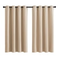 thumbnail image 1 of Cortinas para el hogar Cortinas de dormitorio, capas de cortinas de privacidad para ventanas, cortinas de ahorro de energía para cortinas de baño, 1 of 7