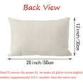 thumbnail image 2 of AUQ 2026 New Red Christmas Lumbar Pillow Cover 12X20 Inches for Christmas Decorations Merry Christmas Throw Pillow Covers Winter Holiday Cushion Case Decoration for Sofa Couch, 2 of 6