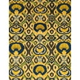 thumbnail image 1 of Ahgly Company Indoor Rectangle Abstract Golden Brown Yellow Abstract Area Rugs, 2' x 5', 1 of 6