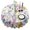 Pioneer Flower Floral-2, variant on Pioneer Flower Floral Print Pattern Round Tablecloth 60"x60",Wrinkle Wipeable Table Cloth for Kitchen Dining Room Picnic Patio Party