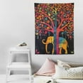 thumbnail image 4 of ONETECH  Elephant Tree of Life Tapestry - Bohemian Hippy Psychedelic Indian Tapestries - Mandala Wall Hanging Tapestries - Home Decor for Bedroom, Dorm, College, Living Room, 4 of 7