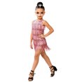 thumbnail image 4 of FYDUU Girls Sequin Fringe Dress Sparkling Tassel Vintage Party Dress Sleeveless Kids 20S Flapper Dresses Stage Performance Clothes 8-9 Years, 4 of 4