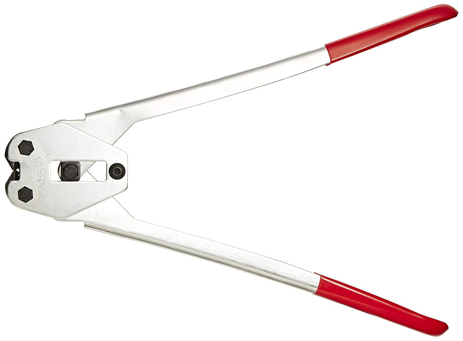 Nifty Products S3300C 1/2" Polypropylene Strapping Crimper, Silver/Red