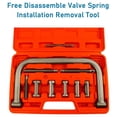 thumbnail image 3 of Vie Kit de compresor de resorte de válvula de 10 piezas, con abrazadera de compresión de resorte/adaptadores/tornillos de extensión/barra de compresión para motor de automóvil/minivans/ATV/motocicleta, 3 of 6