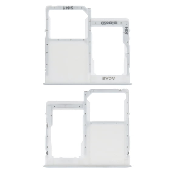 Replacement Single Sim Card Tray Compatible For Samsung Galaxy A41 (A415 / 2020) (Prism Crush Silver)