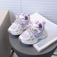 thumbnail image 7 of Toddler Girls Sneakers With Breathable Sports Shoes Closure Dad Shoes Girls, 7 of 7
