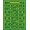 Green Gold, Pattern 17, variant on ODIKA Graphic Funky Men Bold Cartoon Motif Bathroom Anime for Dorm Room, Small Living Apartment, Stain Resistant Low Profile
