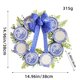thumbnail image 5 of Guirnalda Decorativa colgante mayimx corona artificial de primavera para pared del hogar, 5 of 5