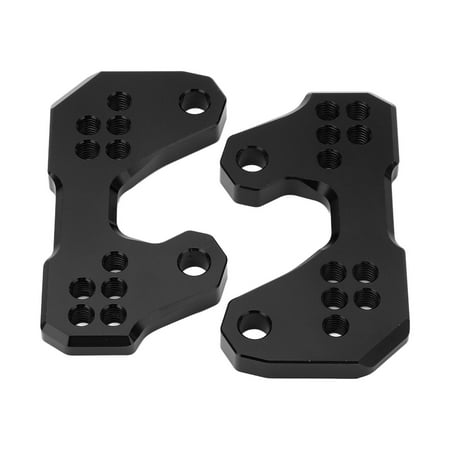 

Foot Pedal Mount Bracket T6061 Aluminum Alloy Durable Foot Pegs Mounting Base Rugged For Modification Black