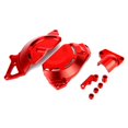 thumbnail image 2 of Protector de cubierta de estator de motor de aleación de aluminio CNC para Kawasaki Ninja400 18-19Red, 2 of 8