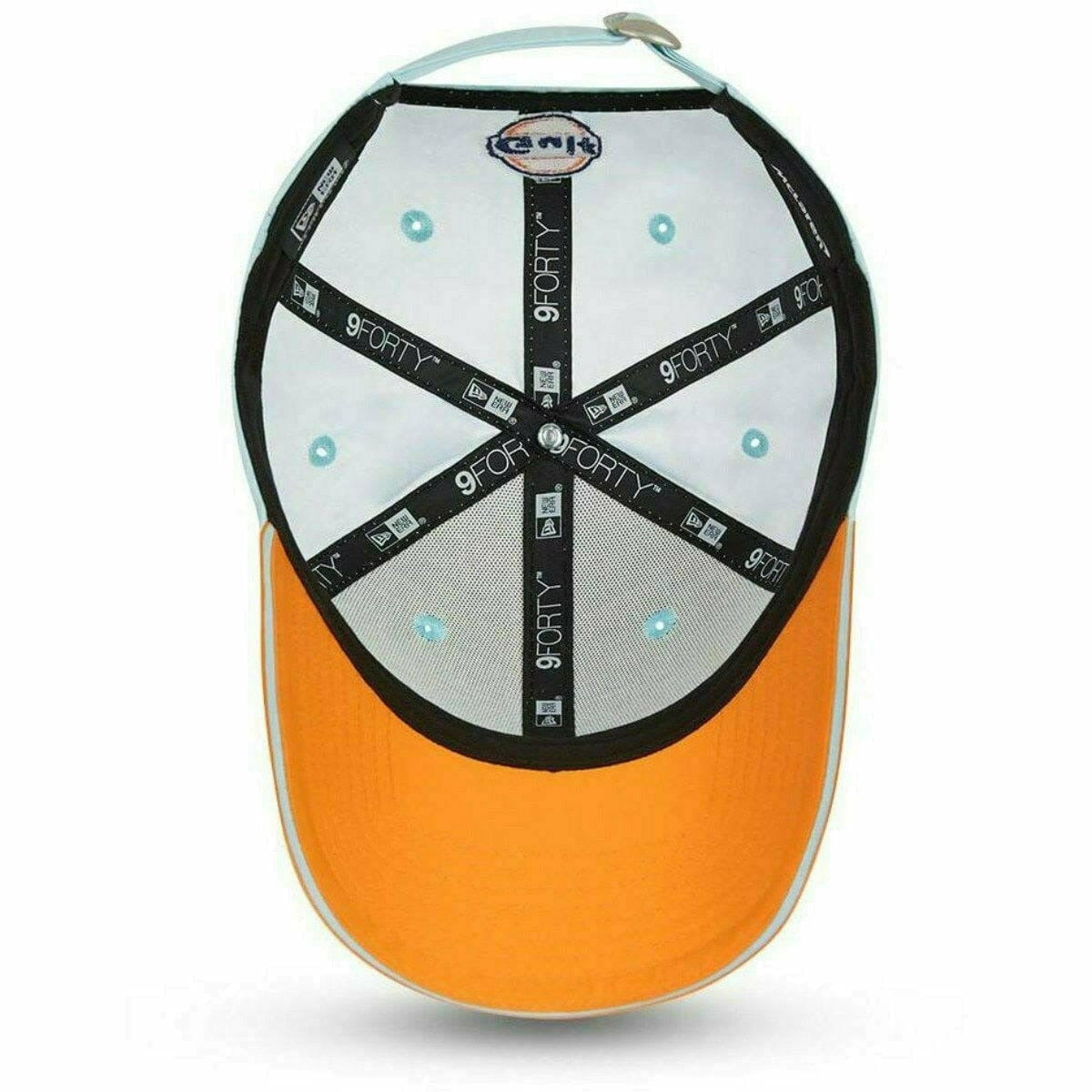 McLaren F1 Essentials New Era 9Forty Gulf Collaboration Baseball Hat - Light Blue