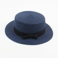 Chunleiiii Kids Girls Boys Summer Fedora Straw Hat Wide Brim Floppy ...