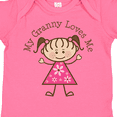 thumbnail image 4 of Inktastic My Granny Loves Me Girls Baby Bodysuit, 4 of 5