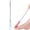 blue, variant on Easy-Reach Deep Cleaning Foot Brush, 15.7" Foot Scrubber in Shower with Long Handle Silicone Gap Brush Between Toes Cleaner Soft Feet Care Scrub for Seniors(Long-haired)